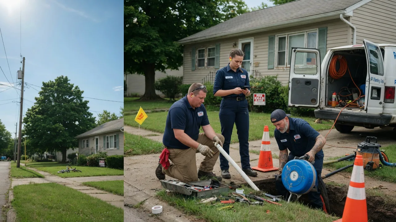 Sewer Line Repair in Rousseau, KY near me